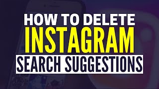 How To Delete Instagram Search Suggestions 2025 [upl. by Baram857]