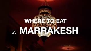 Moroccan food guide  Best places to eat in Marrakech [upl. by Behka]