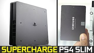 How To Upgrade Your PS4 Slim With a 1Tb SSD [upl. by Oakleil]