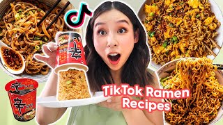 Testing Viral TikTok Ramen Recipes  Part 7 [upl. by Geehan981]