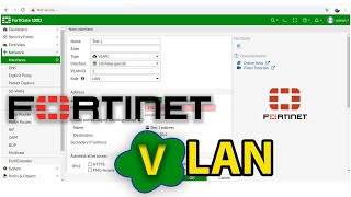 fortinet firewall vlan configuration and routing [upl. by Rodrich579]