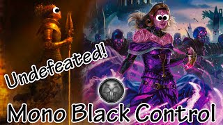 Undefeated Historic Mono Black Control MTG Arena [upl. by Qooraf]