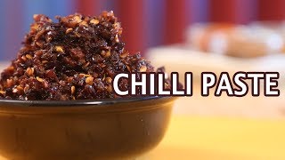 Chili Paste Recipe  Mallika Joseph FoodTube [upl. by Llij325]