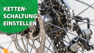 Kettenschaltung einstellen [upl. by Otcefrep]