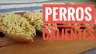 Perros Calientes  Estilo Venezolano  Hot Dogs [upl. by Aihsirt632]