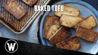 Easy and delicious BAKED Tofu ft Chad Sarno [upl. by Obeded999]