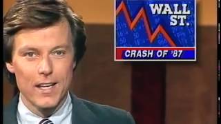 The 1987 stock market crash Original news report [upl. by Christean88]