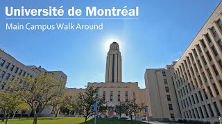 University of Montreal Main Campus Walk Around  Université de Montréal UdeM [upl. by Enilemme]