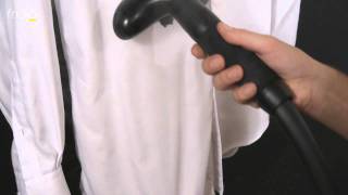 How To Steam A Shirt  Fridja Professional Garment Steamers School [upl. by Winfrid496]