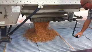 Grain Dump Pit  Unload a Semi in 1 minute [upl. by Hebert]