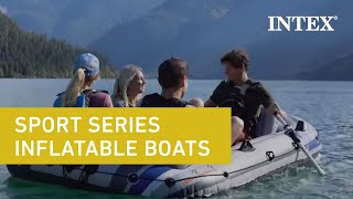 Intex® Sport Series Inflatable Boats [upl. by Sholom]