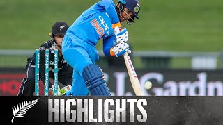 Mandhana Scores Century as India Dominate  HIGHLIGHTS  WHITE FERNS v India  1st ODI 2019 [upl. by Christenson]