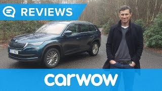 Skoda Kodiaq SUV 2018 5 seat review  Mat Watson Reviews [upl. by Ciardap]