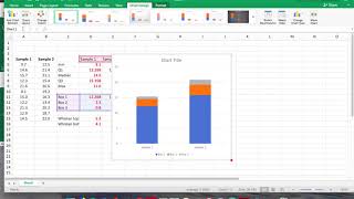 Box and Whisker Plot Using Excel 2016 [upl. by Royo]