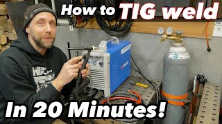 Learning how to TIG weld made easy [upl. by Marcell306]