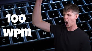 Training to type 100 WPM for 10 minutes Straight [upl. by Kelley]