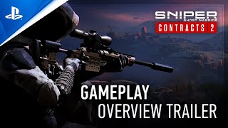 Sniper Ghost Warrior Contracts 2  Gameplay Overview Trailer  PS4 [upl. by Hollis810]