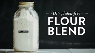 How to make DIY Gluten Free Flour Blend  Minimalist Baker Recipes [upl. by Hynes]