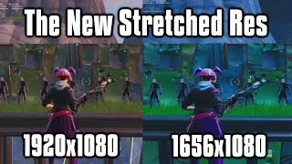 Why Pros Are Using Stretched Resolution In Season 9  Fortnite Battle Royale [upl. by Mak114]