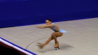 Campeona de España Patinaje Artistico Alevín 2016 Ariadna Garrasino [upl. by Huldah432]