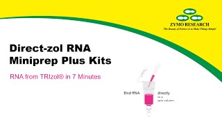 Protocol Directzol RNA Miniprep Plus Kits  Zymo Research [upl. by Dannye]