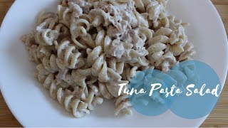 Tuna Pasta Salad Super EASY recipe [upl. by Eenrahc]