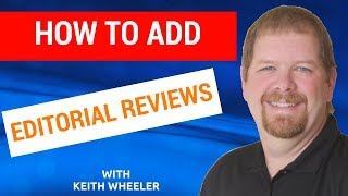 How to Add Editorial Reviews to Amazon Book Page [upl. by Reisch]