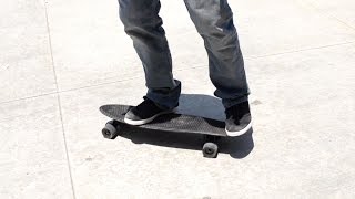 HOW TO RIDE A PENNY SKATEBOARD FOR BEGINNERS [upl. by Eads200]