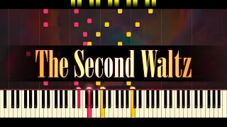 The Second Waltz Piano  SHOSTAKOVICH [upl. by Aitnwahs]