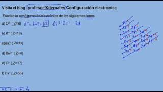 Configuración electrónica IONES TRUCOS 04 ejercicios resueltos [upl. by Oruam721]