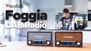 Audizio Foggia Retro DAB Radio Grey amp Copper [upl. by Deloris]