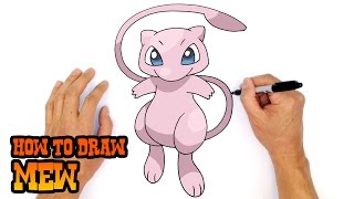 How to Draw Pokemon  Mew [upl. by Yseulta]