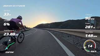 Evening Ride from Aguilas to Villaricos [upl. by Ahk]