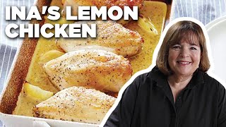 Ina Gartens Lemon Chicken Breasts  Barefoot Contessa  Food Network [upl. by Amasa]