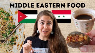 Trying Syrian and Jordanian Food [upl. by Pizor936]