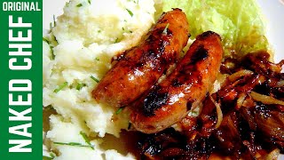 BANGERS amp MASH Potato  How to make recipe [upl. by Pesvoh]