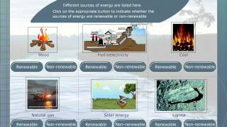 Renewable and Non Renewable Sources of Energy [upl. by Kenrick3]