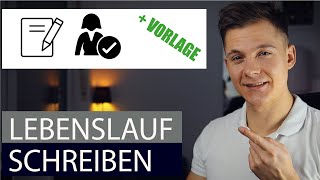 Lebenslauf  CV schreiben  meine Vorlage amp 10 Tipps [upl. by Wilona]