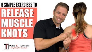 Release Muscle Knots Between Your Shoulder Blades  WORKS FAST [upl. by Prospero]