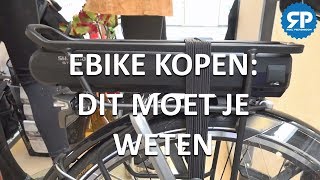 ELEKTRISCHE FIETS KOPEN Dit moet je weten [upl. by Shela]