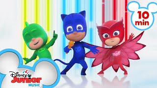 PJ Masks Music Videos Compilation Part 3  PJ Masks  disneyjr [upl. by Taddeusz]