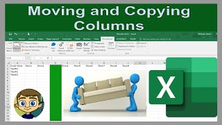 Moving and Copying Columns in Excel [upl. by Douty487]