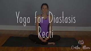 YOGA for Diastasis Recti 20 MINUTE WORKOUT [upl. by Lorolla]