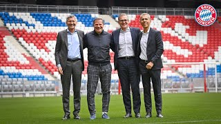 Die Pressekonferenz mit Max Eberl Herbert Hainer amp JanChristian Dreesen [upl. by Ssej]