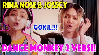 COVER GOKIL RINA NOSE TIRU SUARA PENYANYI DANCE MONKEY [upl. by Anev]