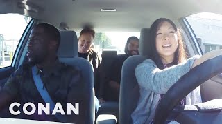 Ice Cube Kevin Hart And Conan Help A Student Driver  CONAN on TBS [upl. by Tamaru]