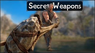 Skyrim 5 More Secret and Unique Weapons You May Have Missed in The Elder Scrolls 5 Skyrim [upl. by Naenej]