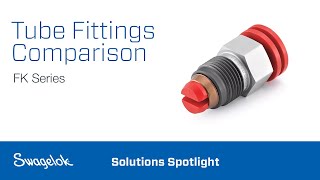 Tube Fittings Comparison FK Series  Solutions Spotlight  Swagelok 2020 [upl. by Jandel788]