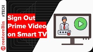 How to Logout Amazon Prime Video on Smart TV App [upl. by Sgninnej]