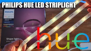 Philips Hue LED Strip Light Plus Unboxing and Setup [upl. by Leslee]